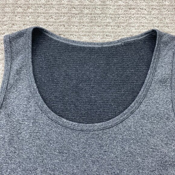 Lululemon Tank Top Shirt Men's Medium M Gray Performance Stretch Training Gym - Picture 2 of 10